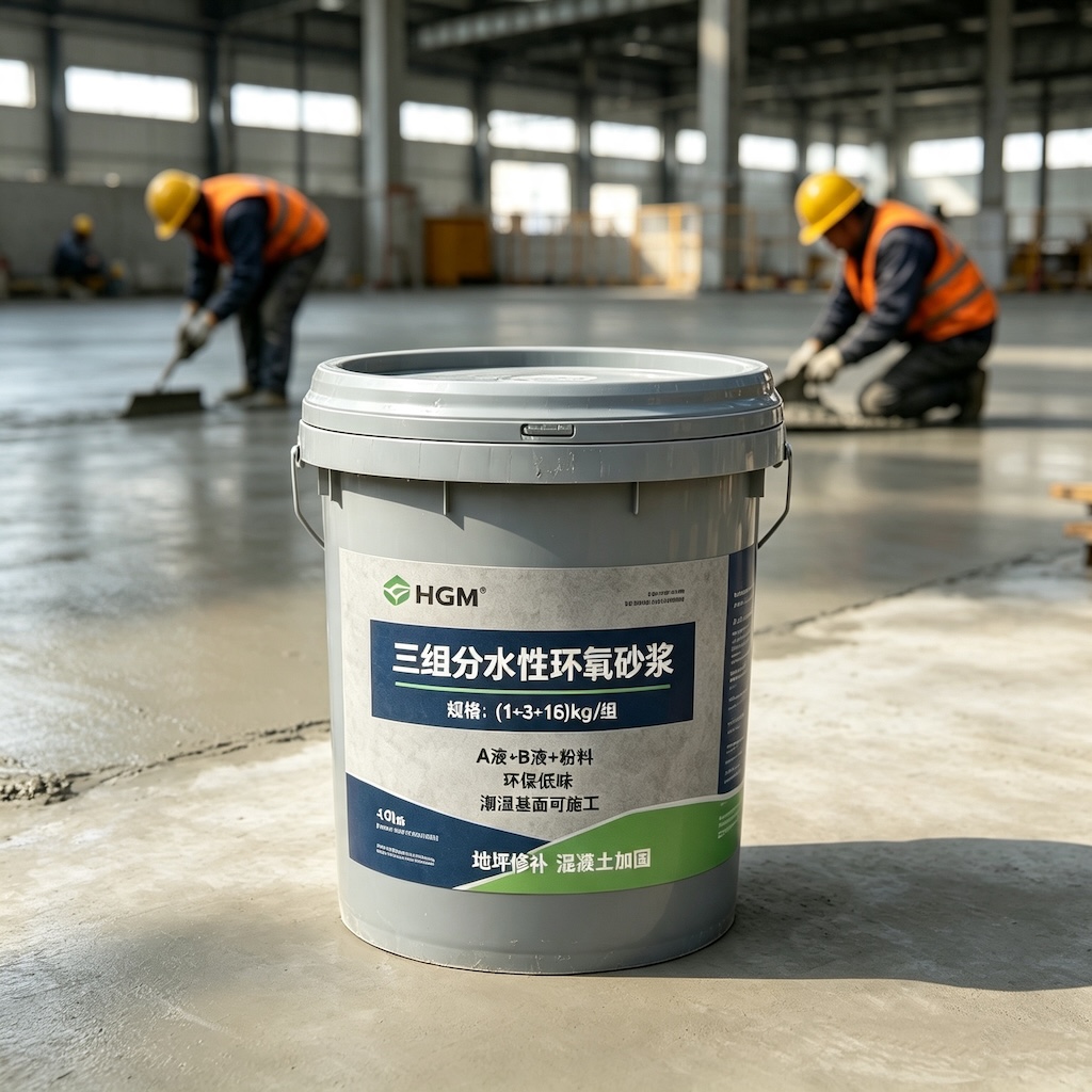 德城三组份水性环氧砂浆